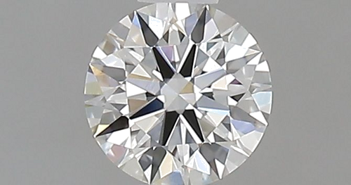 0.35 carat F-VVS2 Excellent cut Natūralus Round Deimantas (1)