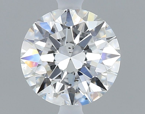 0.5 carat F-SI1 Excellent cut Natūralus Round Deimantas (1)