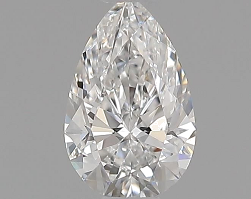 0.41 carat E-VVS1 Natūralus Pear Deimantas (1)