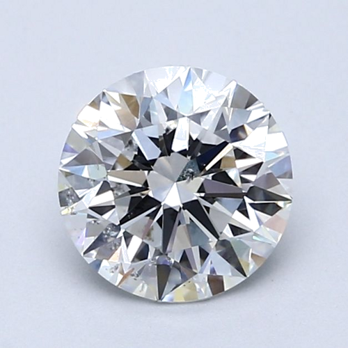1.52 carat E-SI2 Excellent cut Natūralus Round Deimantas (1)