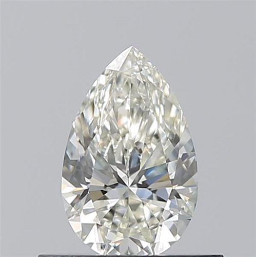 0.5 carat J-VVS1 Natūralus Pear Deimantas (1)