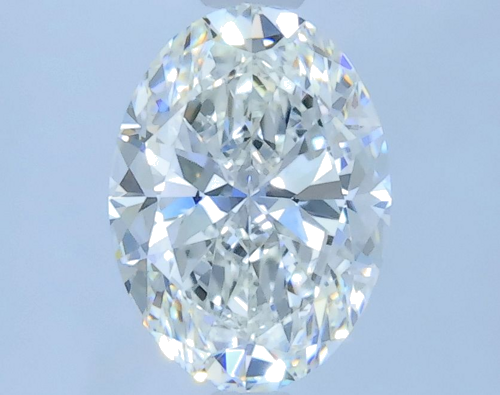 0.7 carat H-VVS2 Natūralus Oval Deimantas (1)