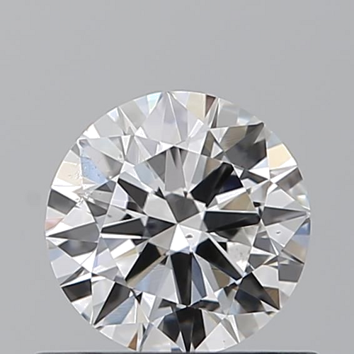 0.6 carat F-SI1 Excellent cut Natūralus Round Deimantas (1)