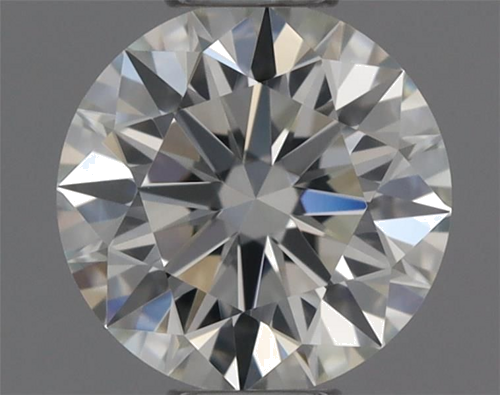 0.37 carat J-VVS1 Excellent cut Natūralus Round Deimantas (1)