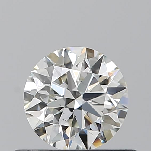 0.5 carat J-SI1 Excellent cut Natūralus Round Deimantas (1)