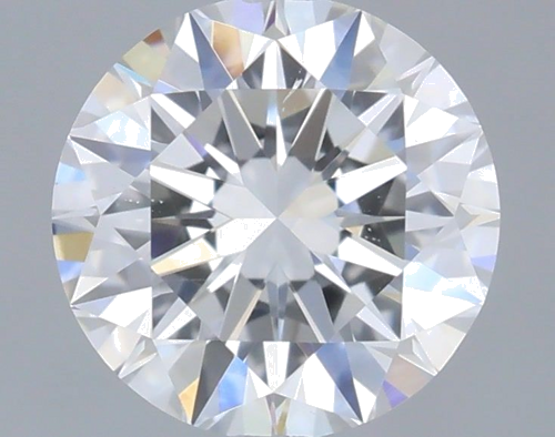 0.58 carat E-VS2 Excellent cut Natūralus Round Deimantas (1)