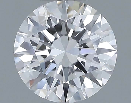 0.58 carat F-VVS1 Excellent cut Natūralus Round Deimantas (1)