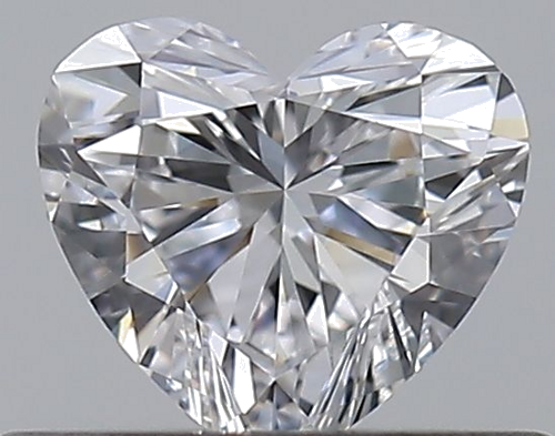 0.4 carat D-VVS1 Natūralus Heart Deimantas (1)