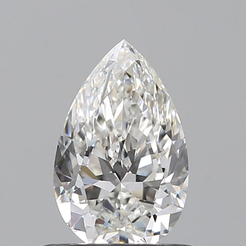 0.6 carat G-VVS1 Natūralus Pear Deimantas (1)