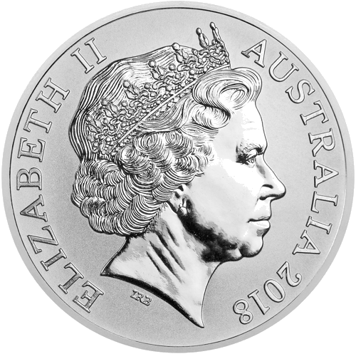 1 oz Серебряная Кенгуру 2018 Австралия серебряная монета (2)