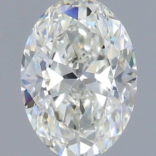 0.52 carat I-VS1 Natūralus Oval Deimantas (1)