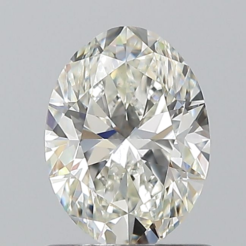 0.9 carat I-VS2 Natūralus Oval Deimantas (1)