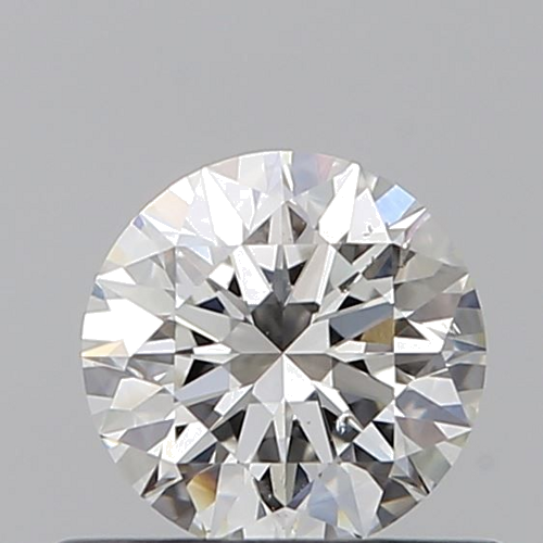 0.55 carat H-SI1 Excellent cut Natūralus Round Deimantas (1)