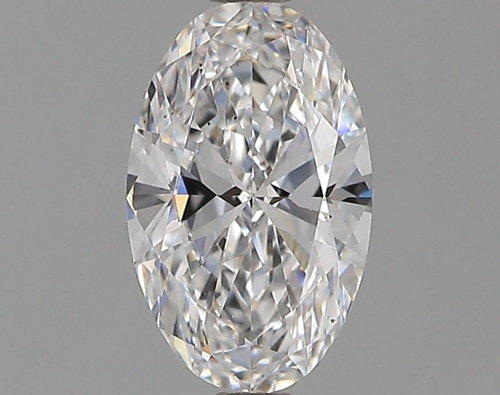 0.55 carat D-VS2 Natūralus Oval Deimantas (1)