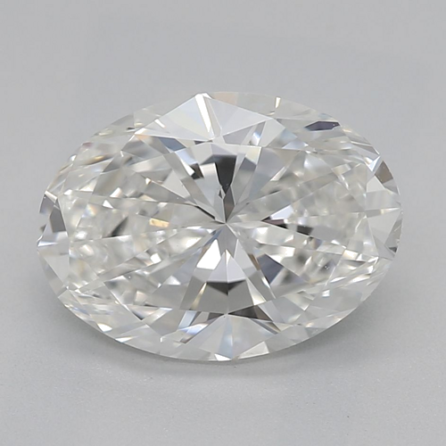 1.52 carat G-SI1 Natūralus Oval Deimantas (1)
