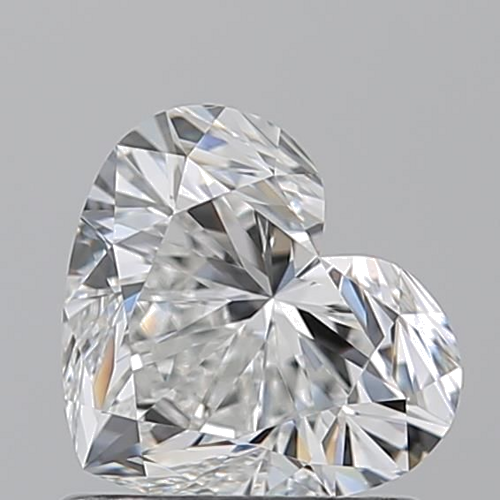 1.02 carat F-VS1 Natūralus Heart Deimantas (1)