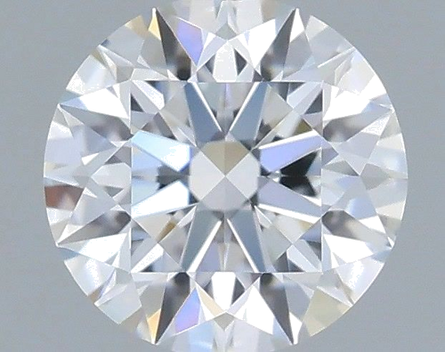 0.43 carat F-VVS1 Excellent cut Natūralus Round Deimantas (1)