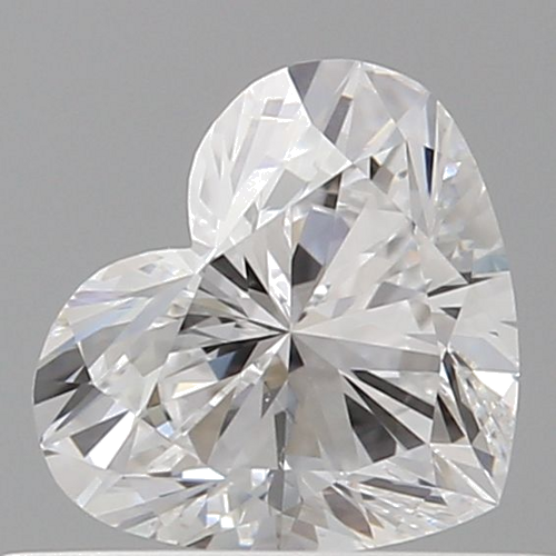 0.52 carat D-VS1 Natūralus Heart Deimantas (1)