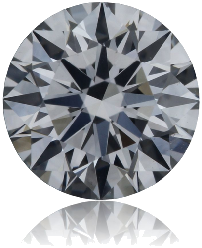 0.44 carat E-VS2 Excellent cut Natūralus Round Deimantas (1)