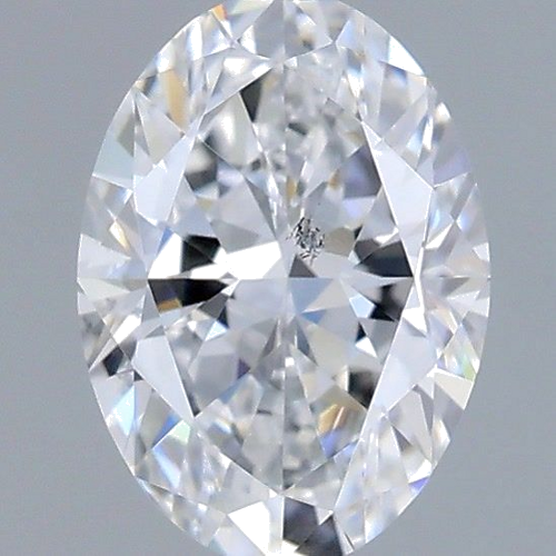 0.5 carat E-SI2 Natūralus Oval Deimantas (1)