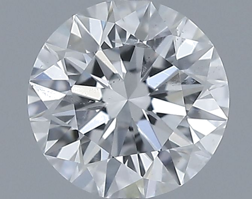 0.51 carat E-SI2 Excellent cut Natūralus Round Deimantas (1)