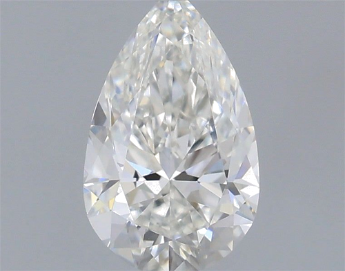 0.53 carat G-VVS2 Natūralus Pear Deimantas (1)