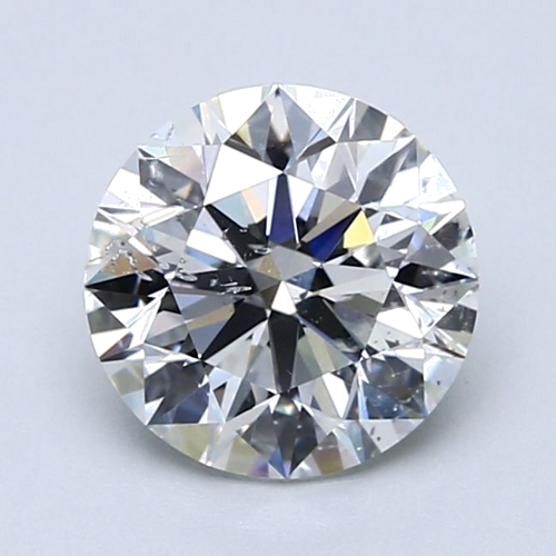 2.01 carat G-SI2 Excellent cut Natūralus Round Deimantas (1)