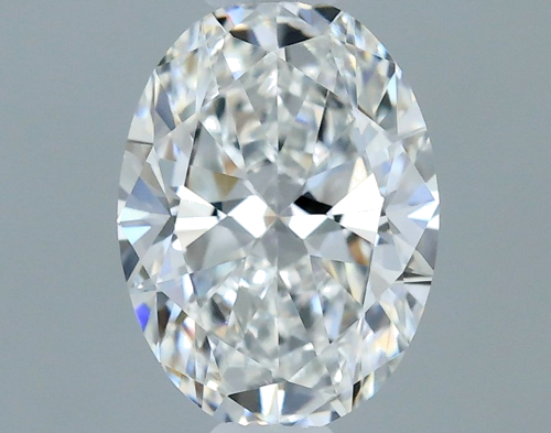 0.4 carat E-VVS2 Natūralus Oval Deimantas (1)