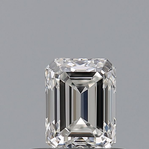 0.49 carat F-VVS2 Natūralus Emerald Deimantas (1)