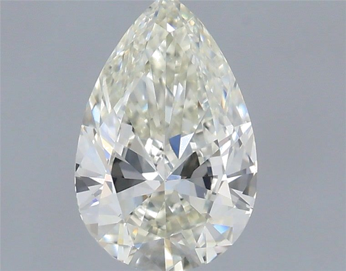 0.5 carat K-VS1 Natūralus Pear Deimantas (1)