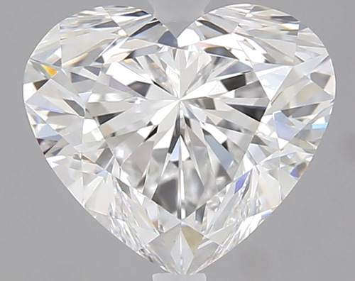 1.4 carat D-VVS2 Natūralus Heart Deimantas (1)