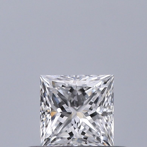 0.34 carat D-VVS2 Natūralus Princess Deimantas (1)