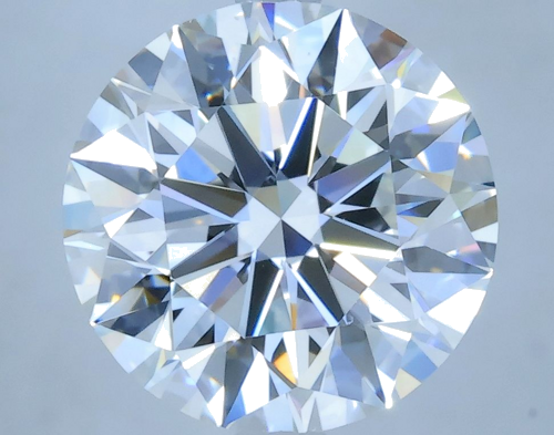 3.01 carat F-VS2 Excellent cut Natūralus Round Deimantas (1)