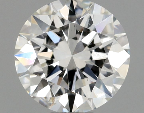 0.5 carat F-SI2 Excellent cut Natūralus Round Deimantas (1)
