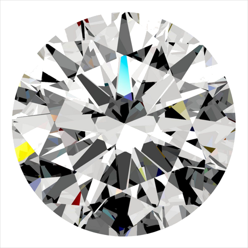 0.3 carat I-SI1 Very Good cut Natūralus Round Deimantas (1)