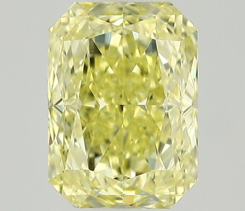 0.55 carat Fancy Yellow-VVS2 Natūralus Radiant Deimantas (1)