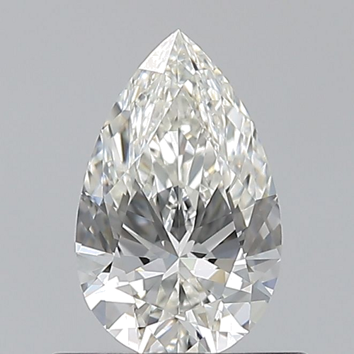 0.6 carat H-VVS1 Natūralus Pear Deimantas (1)