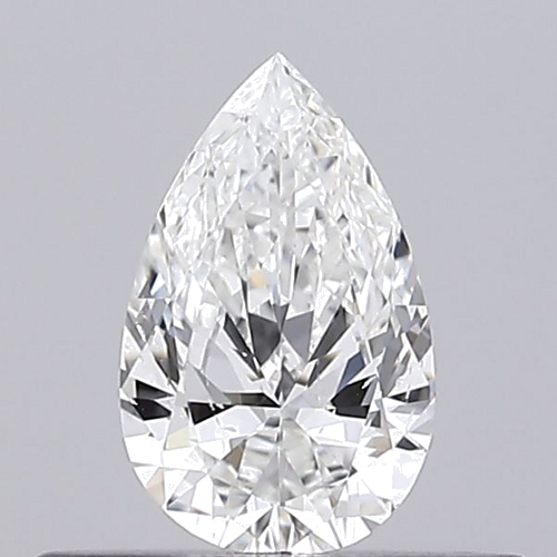0.3 carat G-SI1 Natūralus Pear Deimantas (1)