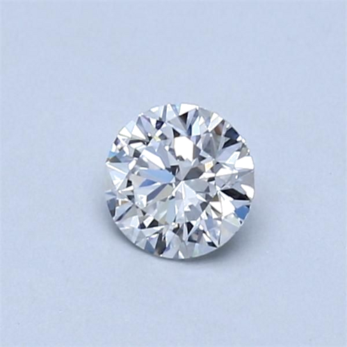 0.37 carat E-VS1 Excellent cut Natūralus Round Deimantas (1)