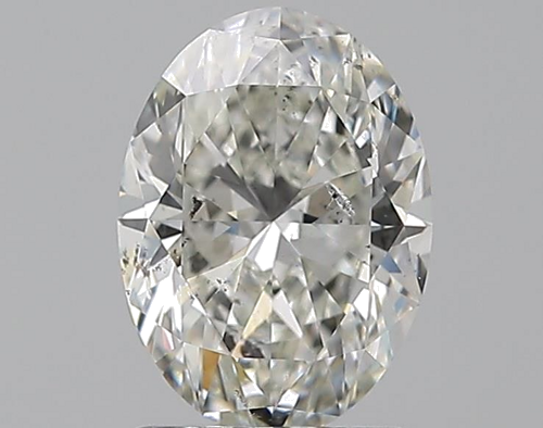 1.51 carat H-SI2 Natūralus Oval Deimantas (1)
