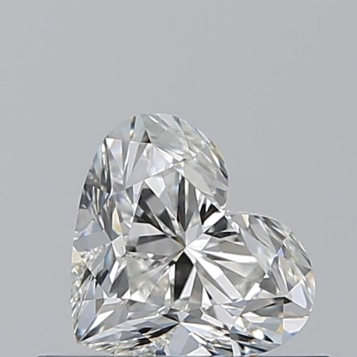 0.51 carat H-IF Natūralus Heart Deimantas (1)