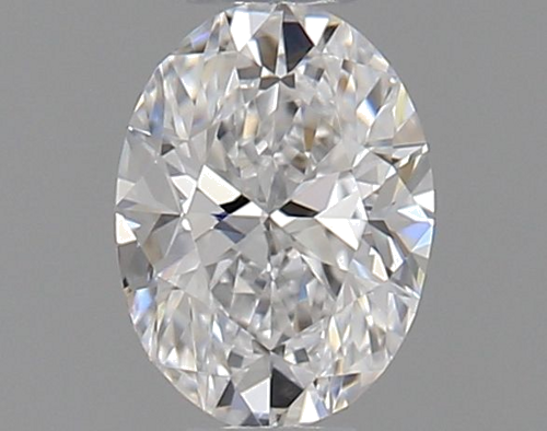 0.3 carat D-VVS2 Natūralus Oval Deimantas (1)
