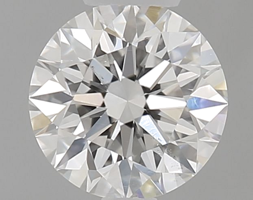 0.56 carat F-SI1 Excellent cut Natūralus Round Deimantas (1)