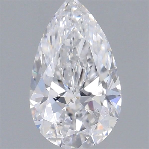 0.4 carat D-SI2 Natūralus Pear Deimantas (1)