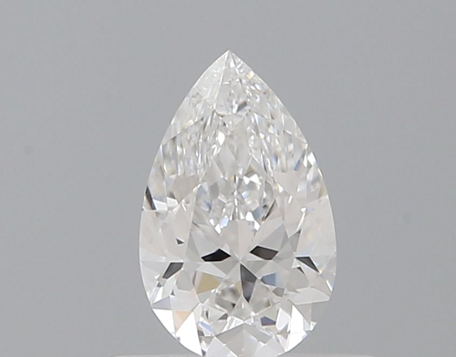 0.5 carat E-IF Natūralus Pear Deimantas (1)