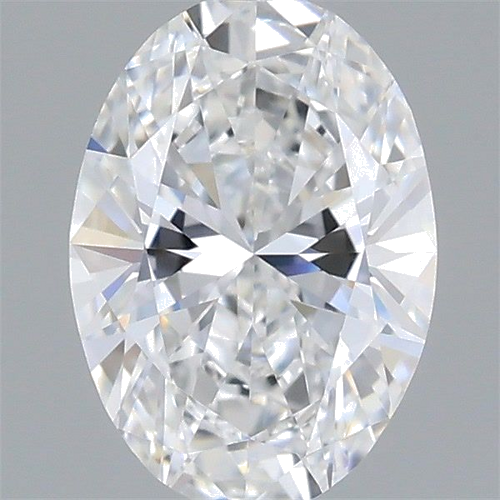 0.45 carat E-VVS2 Natūralus Oval Deimantas (1)