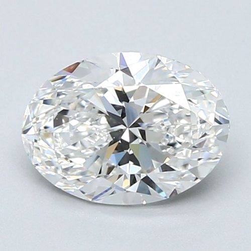 1.7 carat F-VS1 Natūralus Oval Deimantas (1)