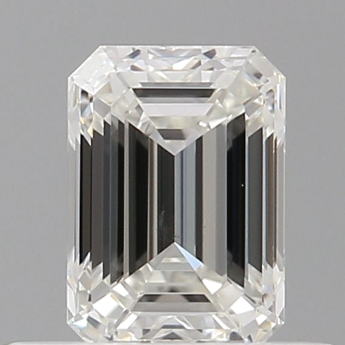 0.51 carat H-VS2 Natūralus Emerald Deimantas (1)