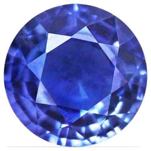 0.68 carat BLUE Round Safyras (1)