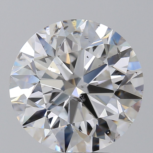 3.91 carat D-SI2 Excellent cut Natūralus Round Deimantas (1)